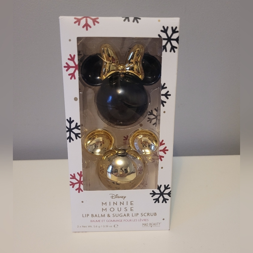 Minnie Mouse Lip Balm And Sugar Lip Scrub, BNIB